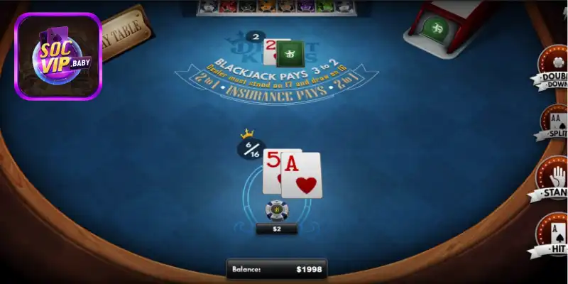 Các quy tắc cược trong cách chơi Blackjack