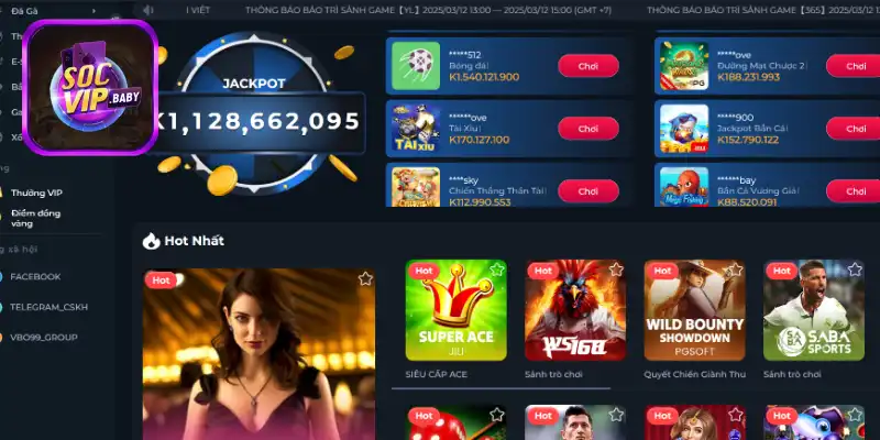 Giới thiệu SOCVIP tổng quan về nền tảng