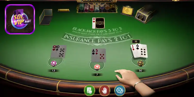 Giới thiệu về cách chơi blackjack cơ bản tại SOCVIP