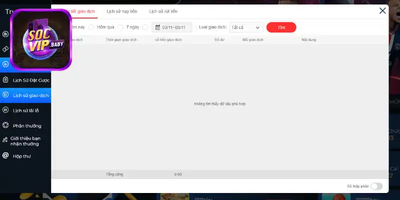 Hướng dẫn kiểm tra số dư và trạng thái giao dịch