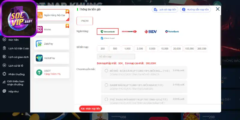 Hướng dẫn đăng ký SOCVIP